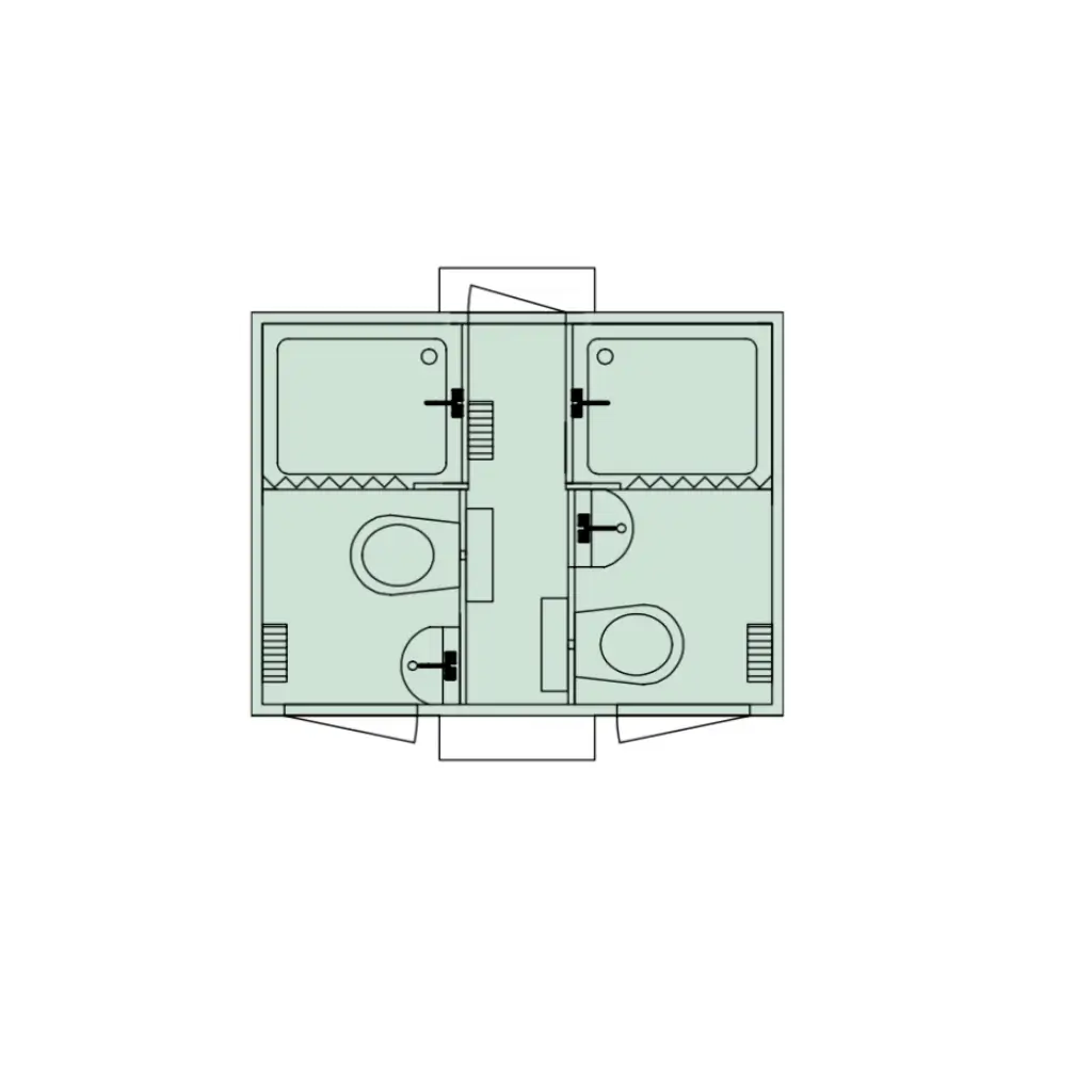 DUSCHANHÄNGER MIT WC 